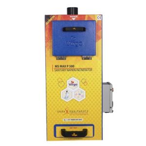 NAPKIN INCINERATOR - PREMIUM [School,colleges & Factory] MS MAXP 500